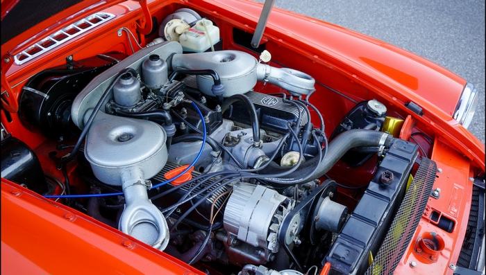 Moteur Rover V8 de la MGB GT V8