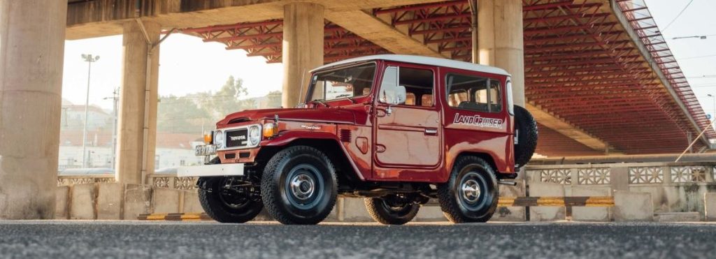 Etoile montante du marché 2024 la Toyota FJ 40