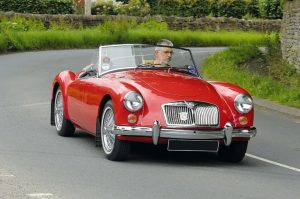 La MG A le roadster cosmique